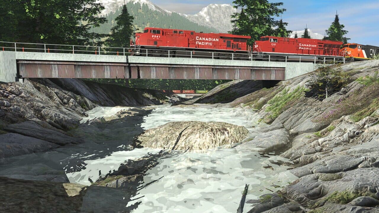 Trainz Railroad Simulator 2022: Canadian Rocky Mountains Ottertail to Castle Jct thumbnail 4