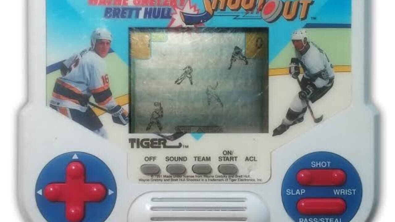 Wayne Gretzky and Brett Hull Shootout Hockey thumbnail 2