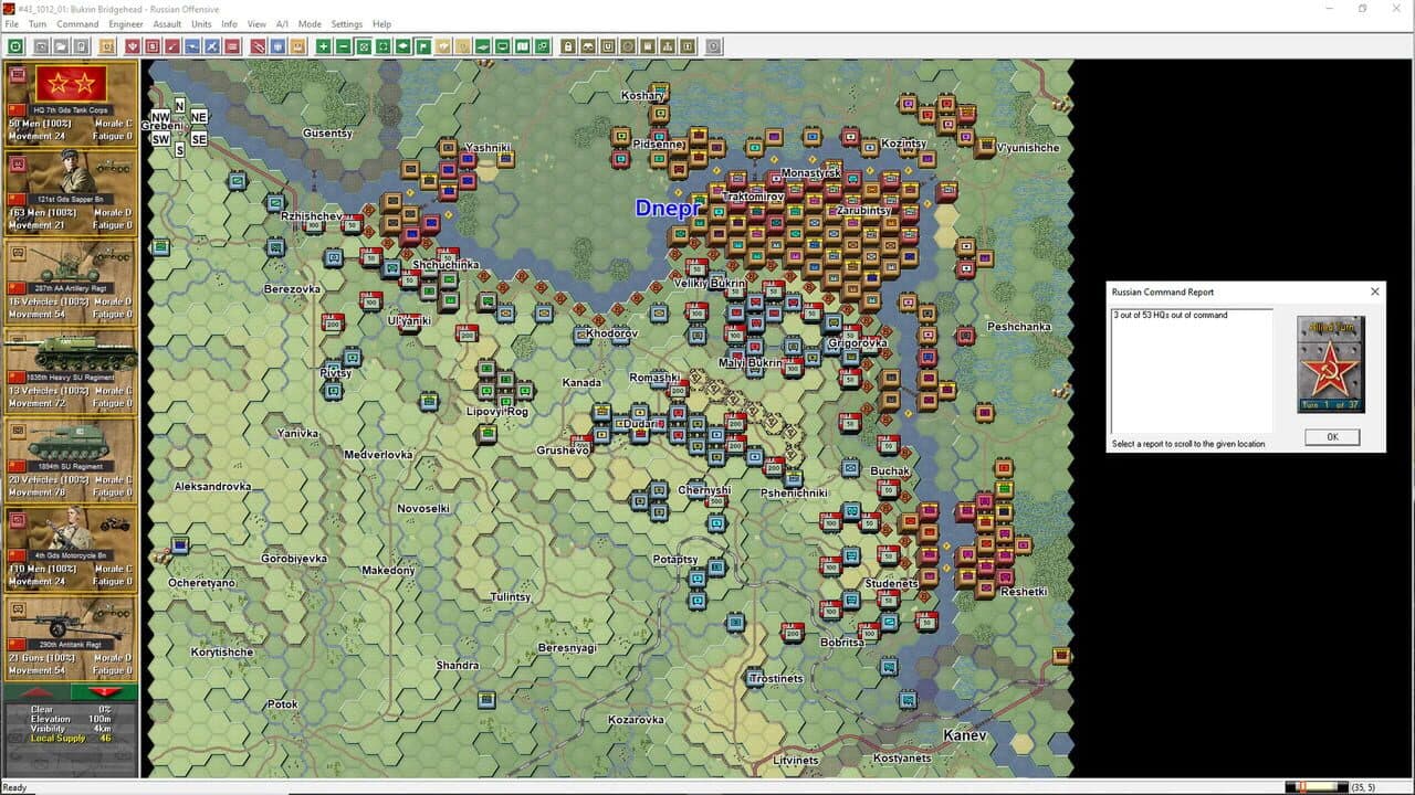 Panzer Campaigns: Kiev '43 screenshot 1