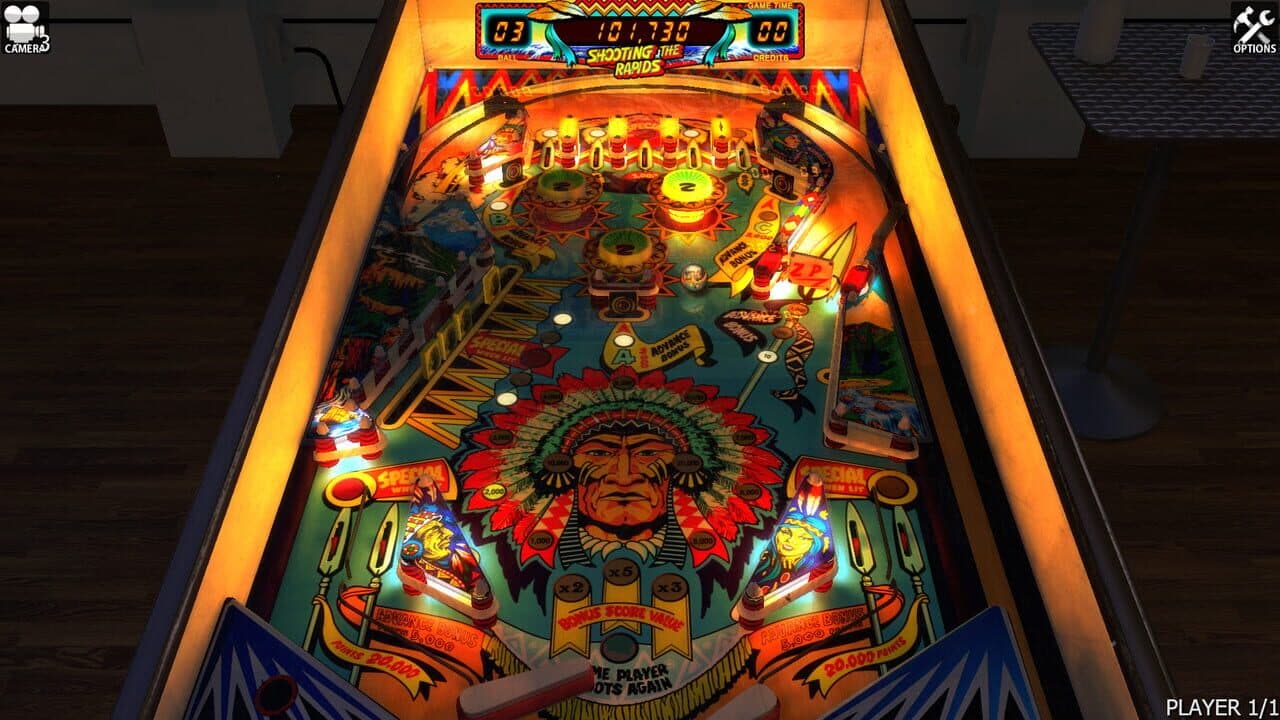 Zaccaria Pinball: Shooting the Rapids Table screenshot 1