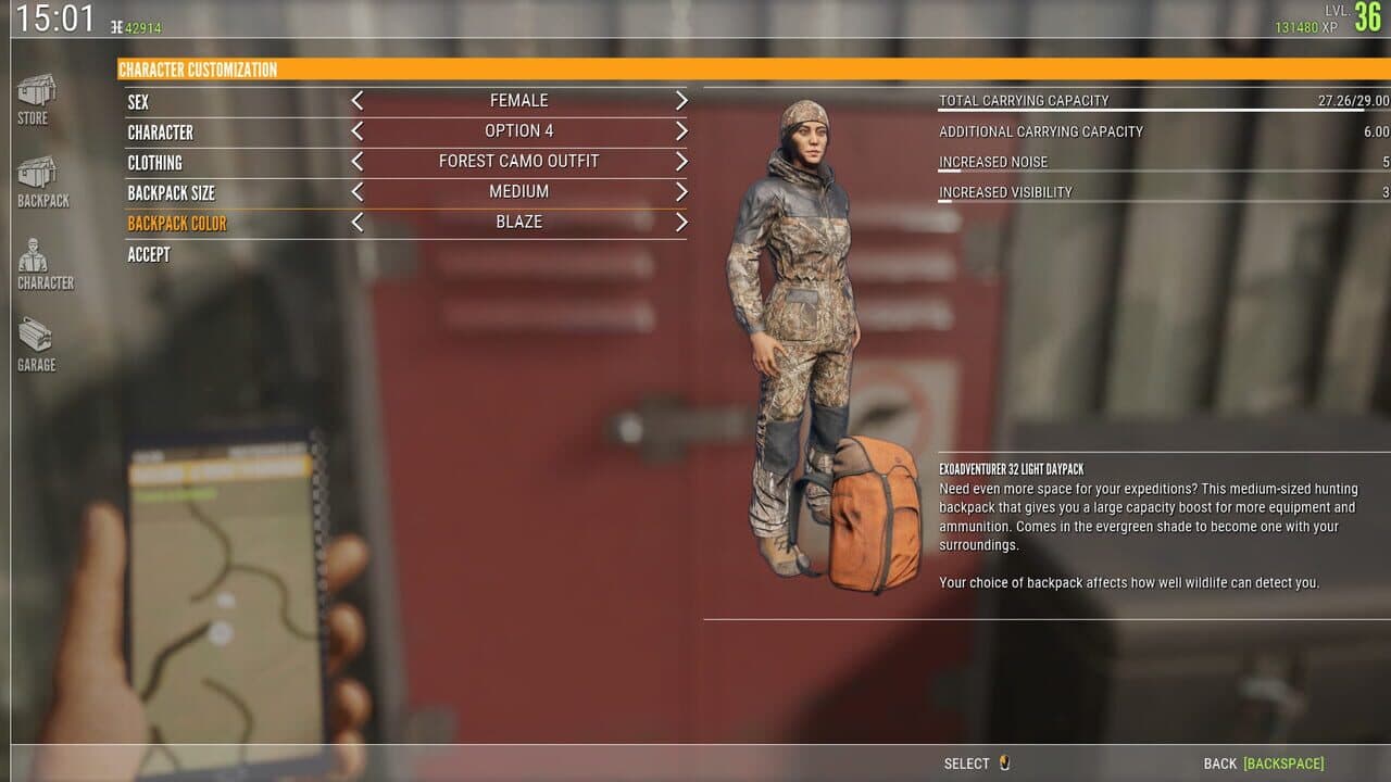 TheHunter: Call of the Wild - Backpacks thumbnail 2