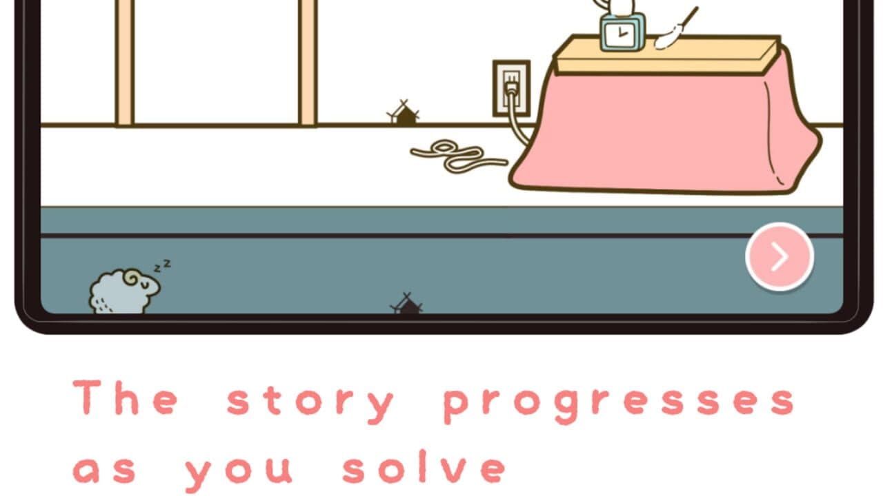 Cat & Sheep Guiding Puzzle screenshot 1