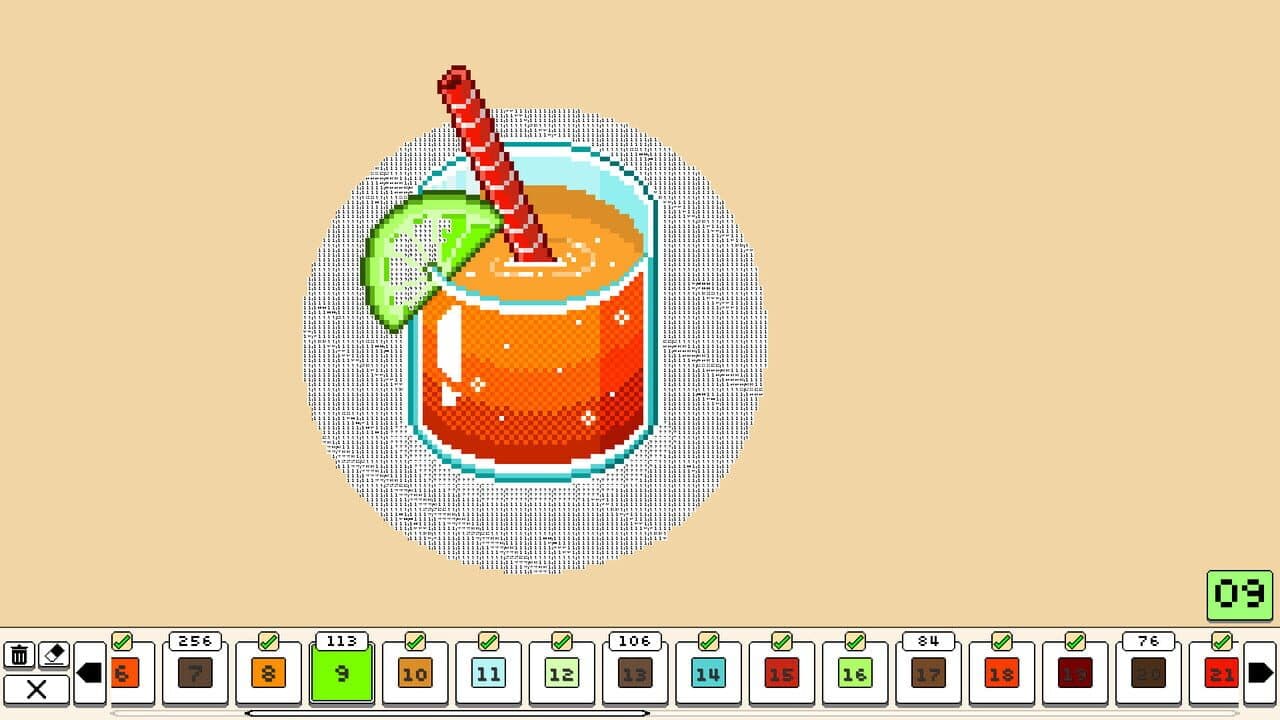 Coloring Pixels: Summer Pack screenshot 1