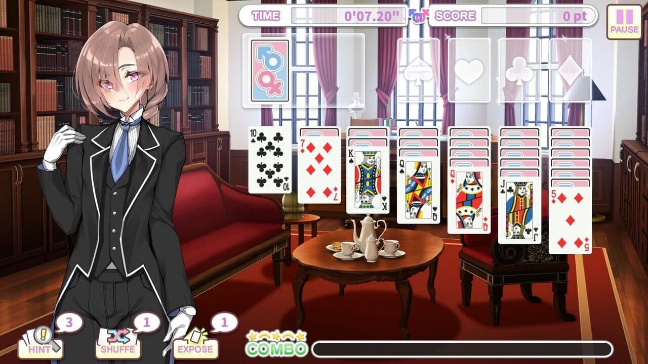 Otoko Cross: Pretty Boys Klondike Solitaire thumbnail 6