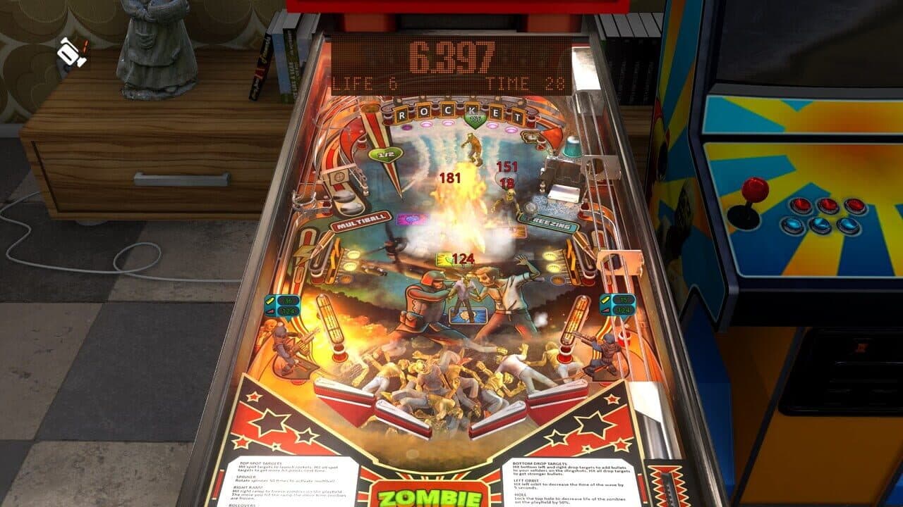 Zaccaria Pinball: Zombie Invasion screenshot 1