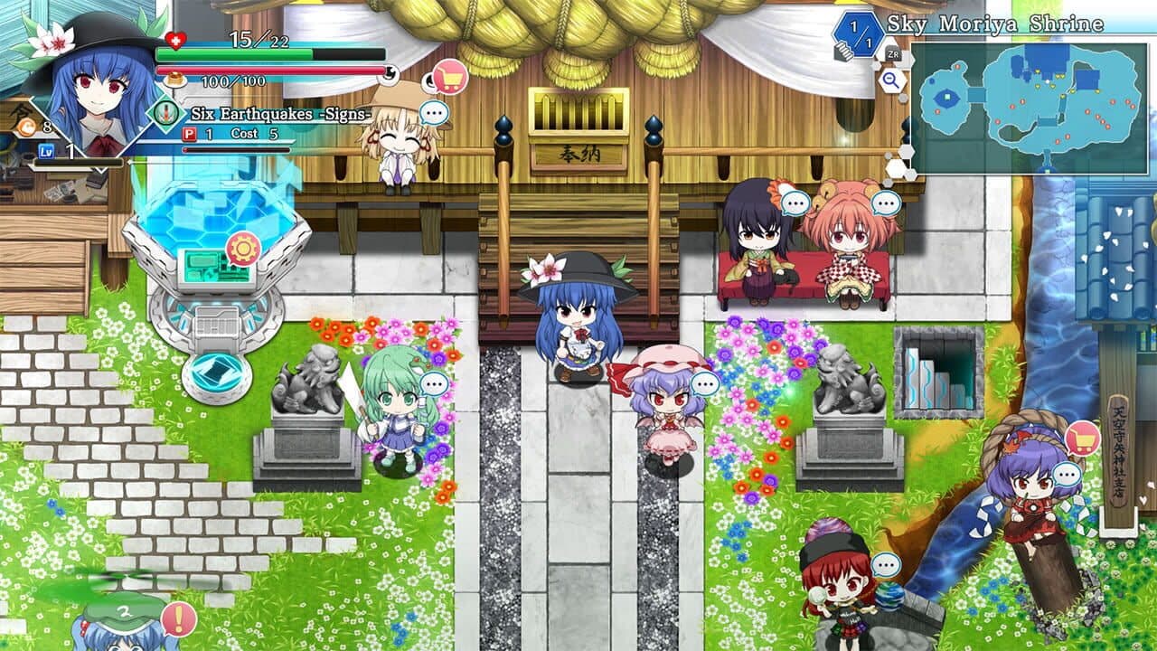 Touhou Genso Wanderer Lotus Labyrinth R: Complete Edition screenshot 1