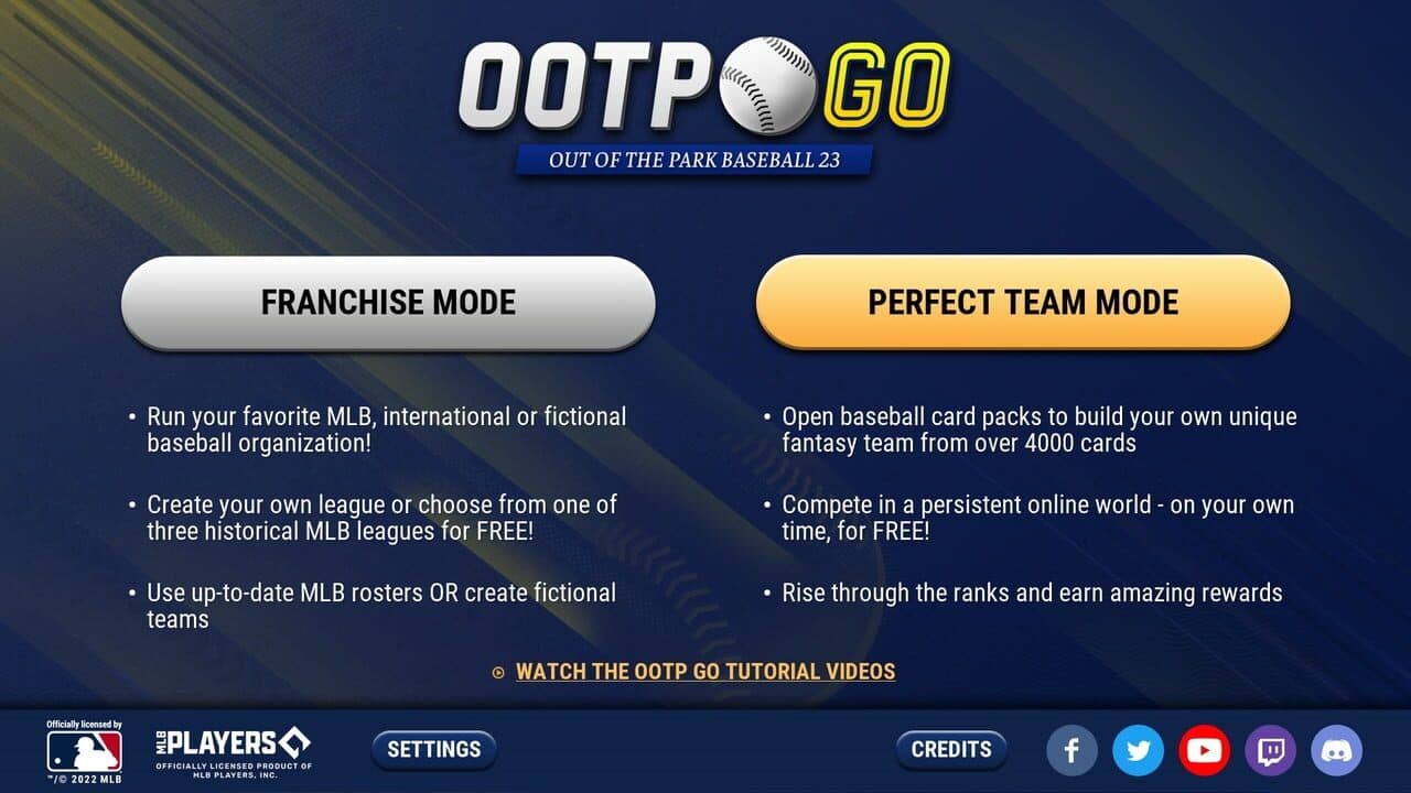 OOTP Baseball Go 23 screenshot 1