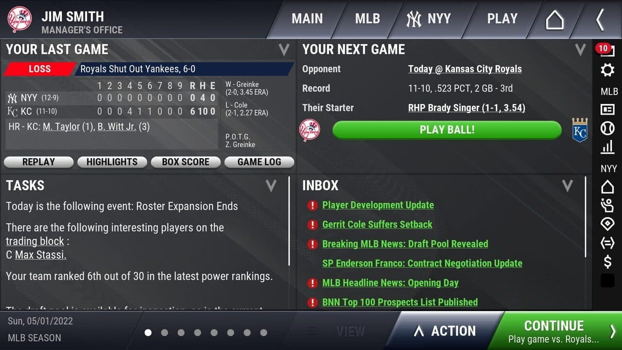 OOTP Baseball Go 23 thumbnail 3