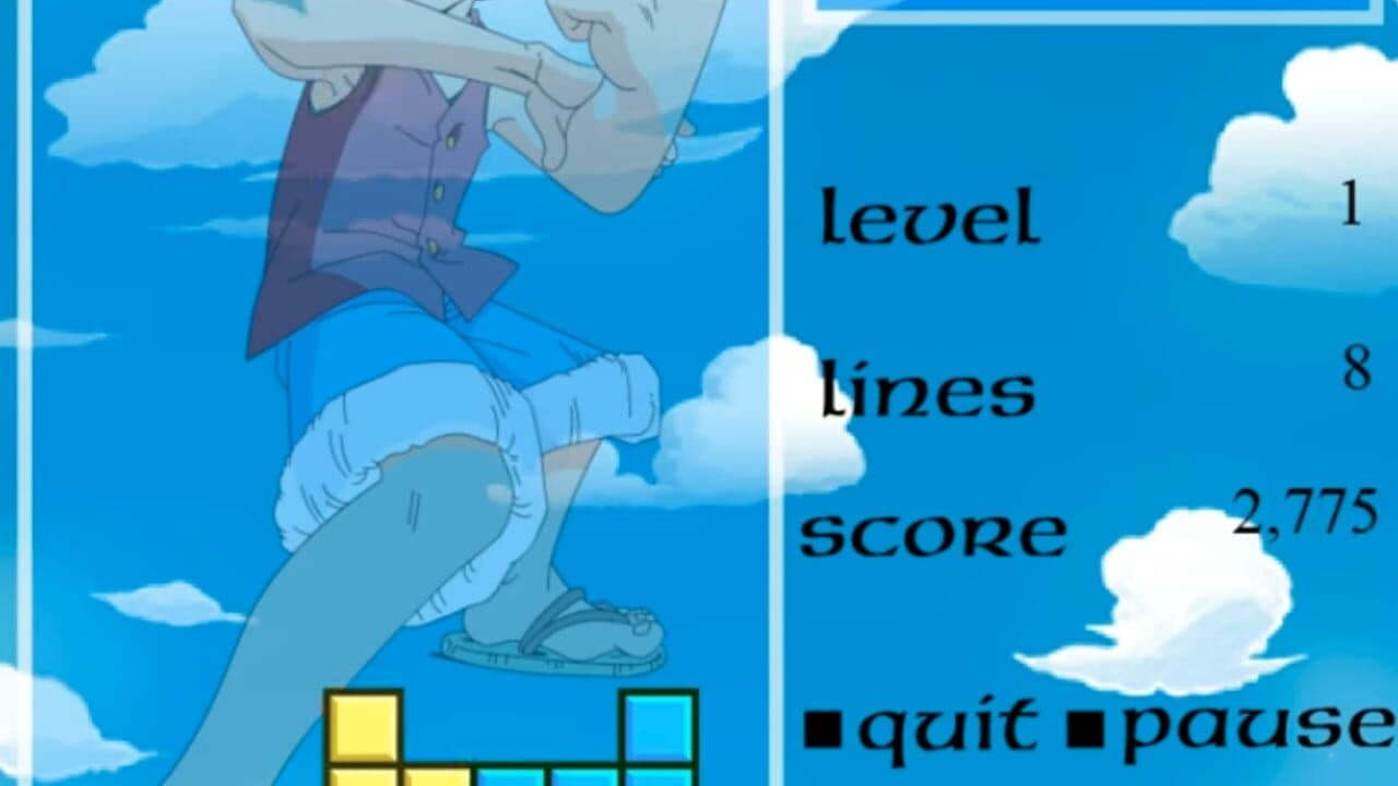 One Piece Tetris screenshot 1
