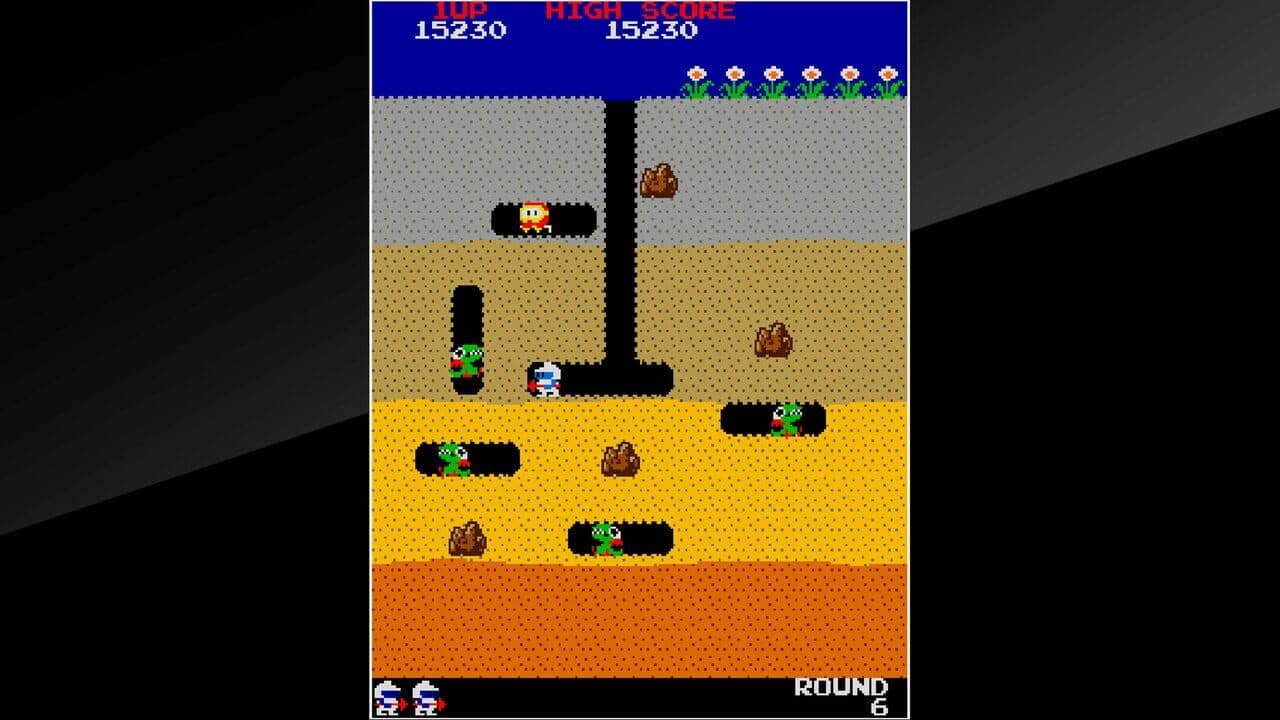 Arcade Archives: Dig Dug screenshot 1