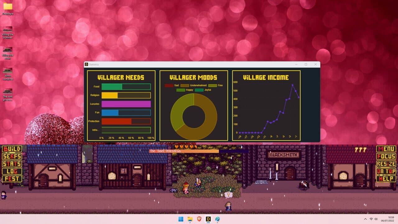 Desktopia: A Desktop Village Simulator thumbnail 4