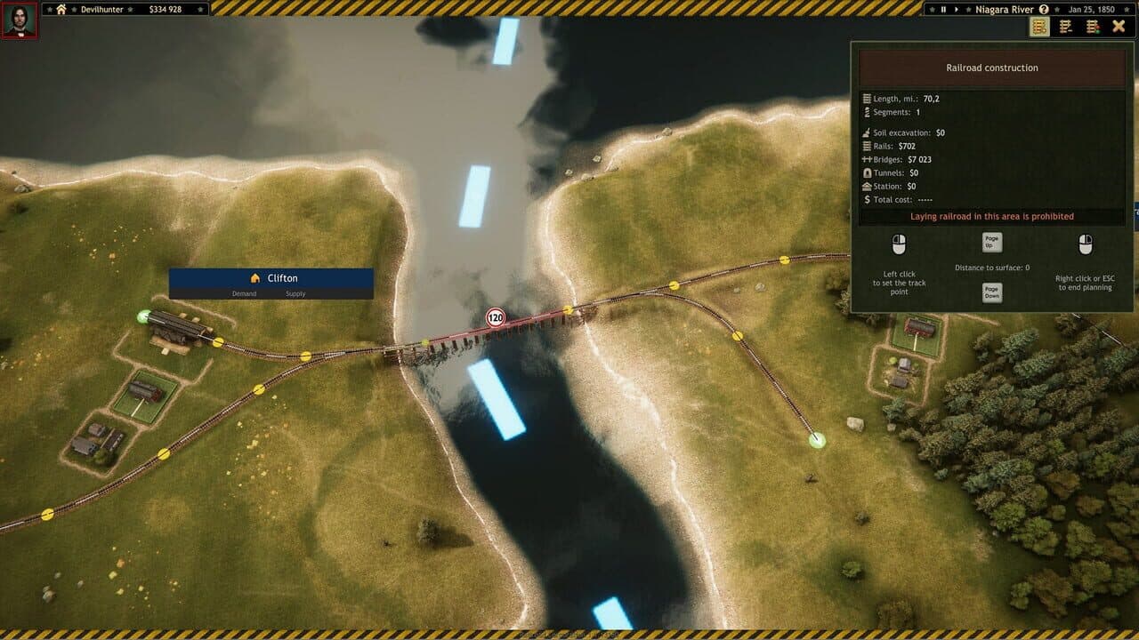 Railroad Corporation: Niagara River screenshot 1