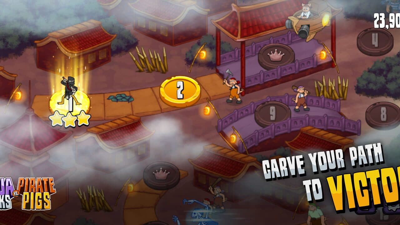 Ninja Ducks vs Pirate Pigs thumbnail 2