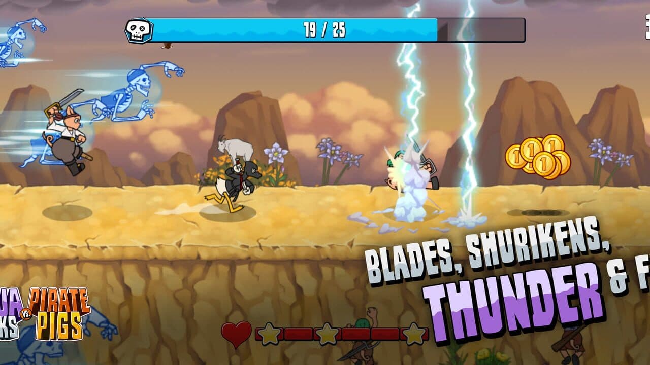 Ninja Ducks vs Pirate Pigs thumbnail 5