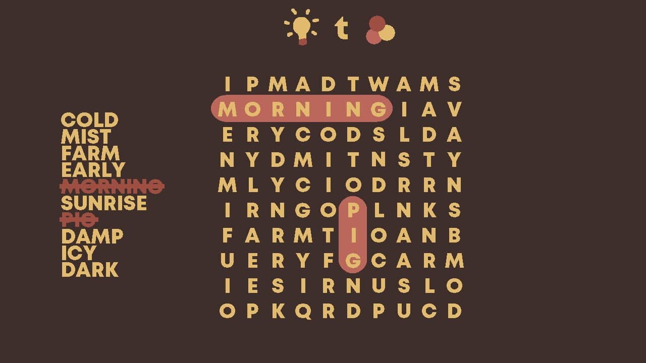 WordSearch Story: Chapter 1 screenshot 1
