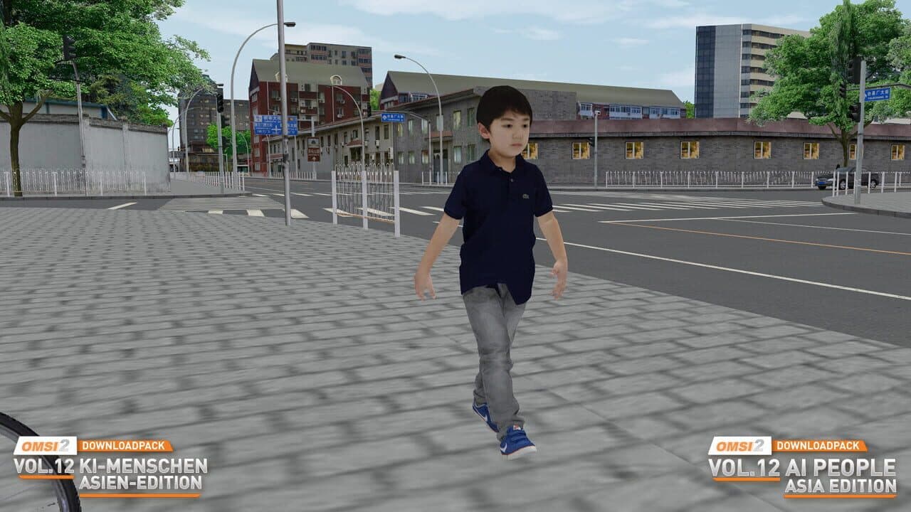 OMSI 2: Downloadpack Vol.12 - AI-People: Asia Edition screenshot 1