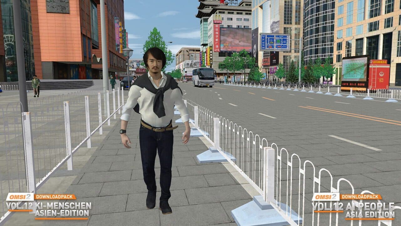 OMSI 2: Downloadpack Vol.12 - AI-People: Asia Edition thumbnail 4