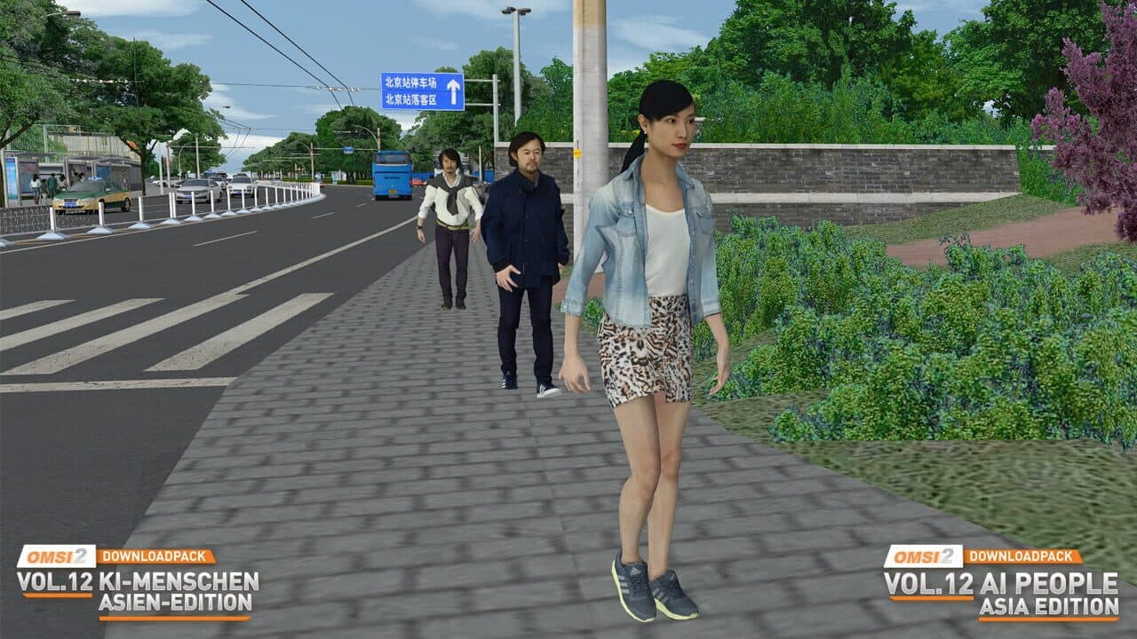 OMSI 2: Downloadpack Vol.12 - AI-People: Asia Edition thumbnail 7