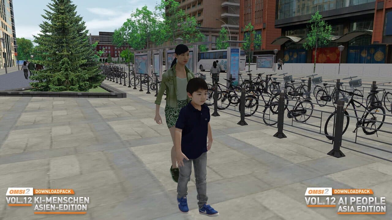 OMSI 2: Downloadpack Vol.12 - AI-People: Asia Edition thumbnail 5
