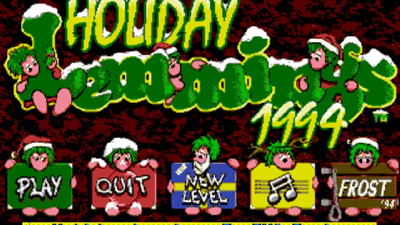 Holiday Lemmings screenshot 1