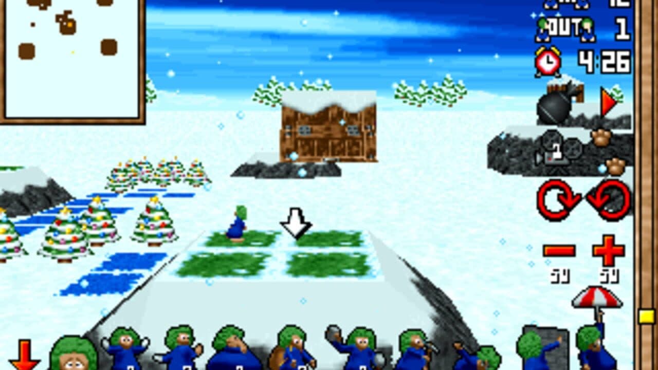 3D Lemmings Winterland screenshot 1