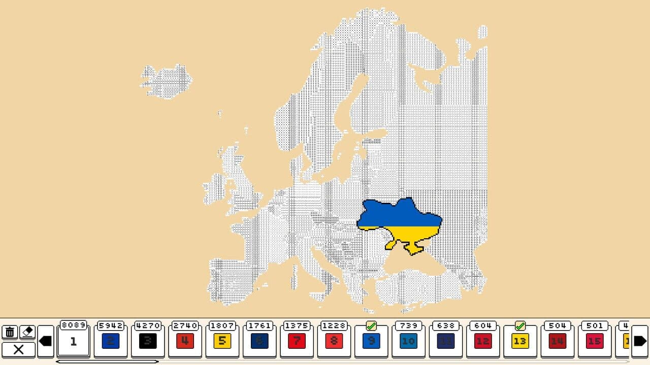 Coloring Pixels: Flag 2 Pack thumbnail 3