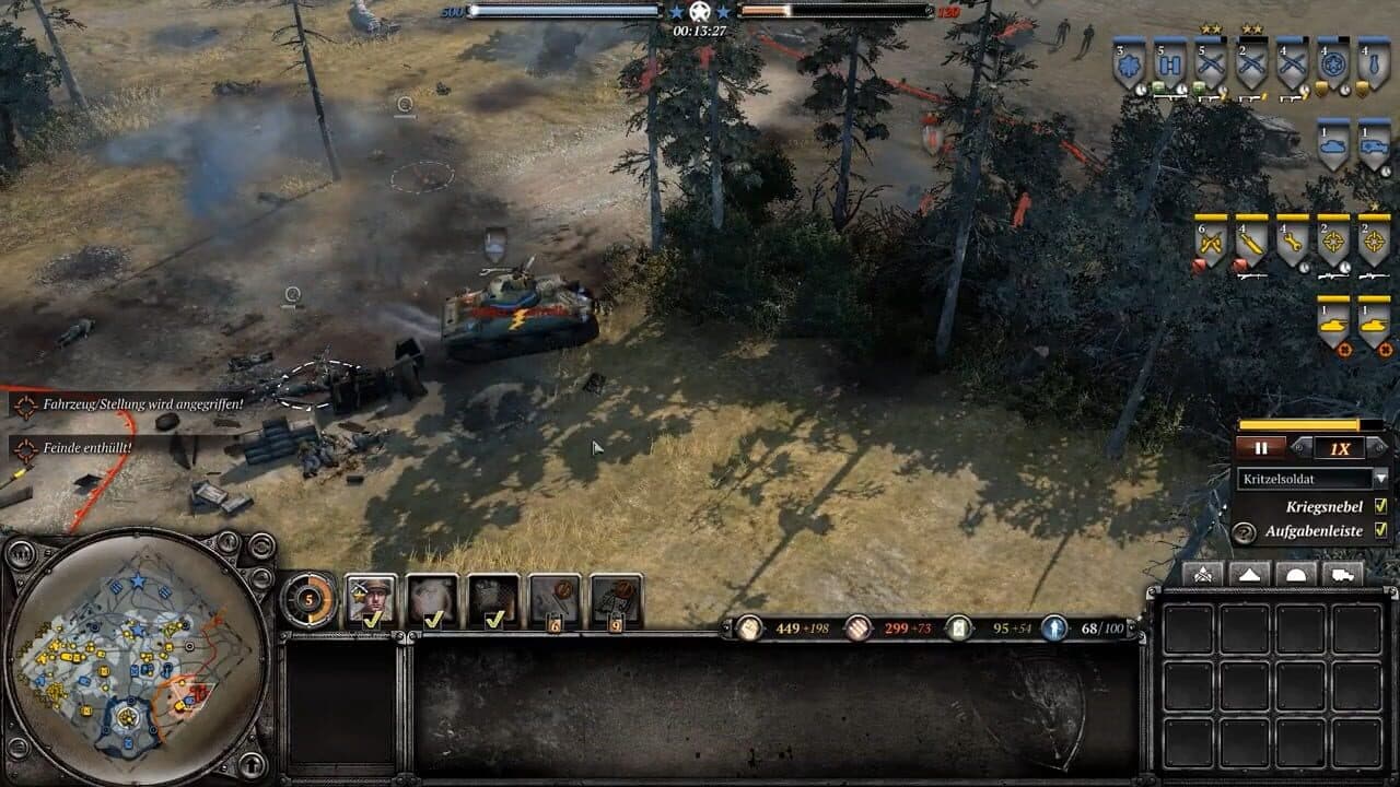 Company of Heroes 2: US Forces Commander - Rifle Company screenshot 1