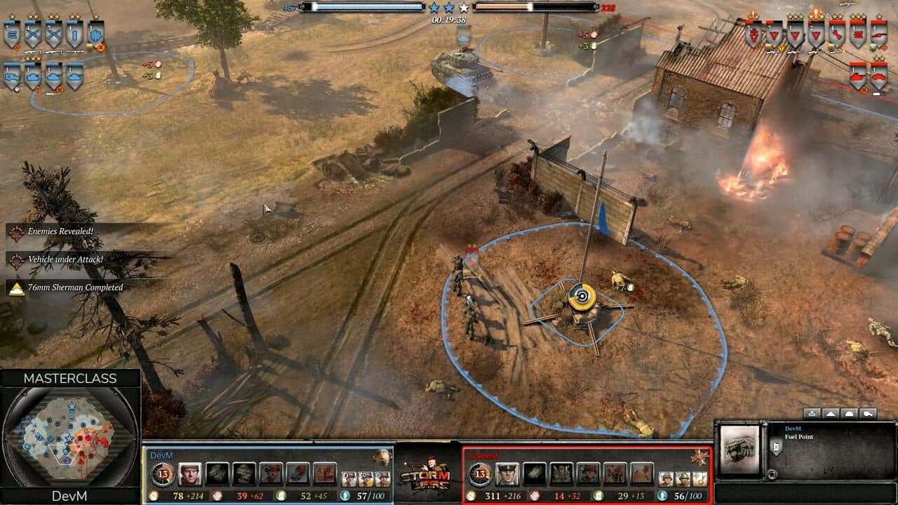 Company of Heroes 2: US Forces Commander - Mechanized Company screenshot 1