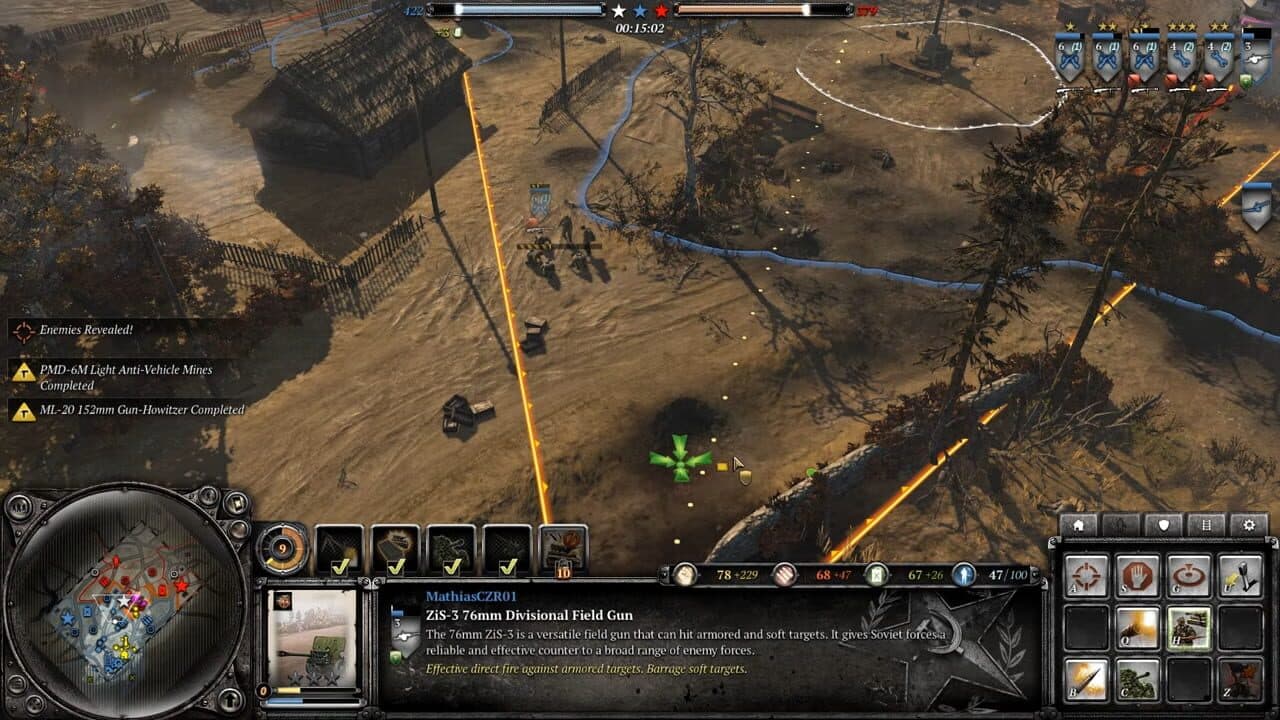 Company of Heroes 2: Soviet Commander - Tank Hunter Tactics screenshot 1
