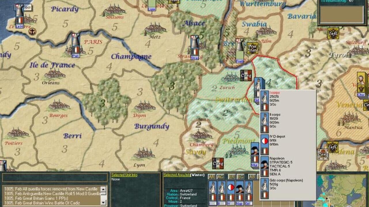 Empires in Arms screenshot 1
