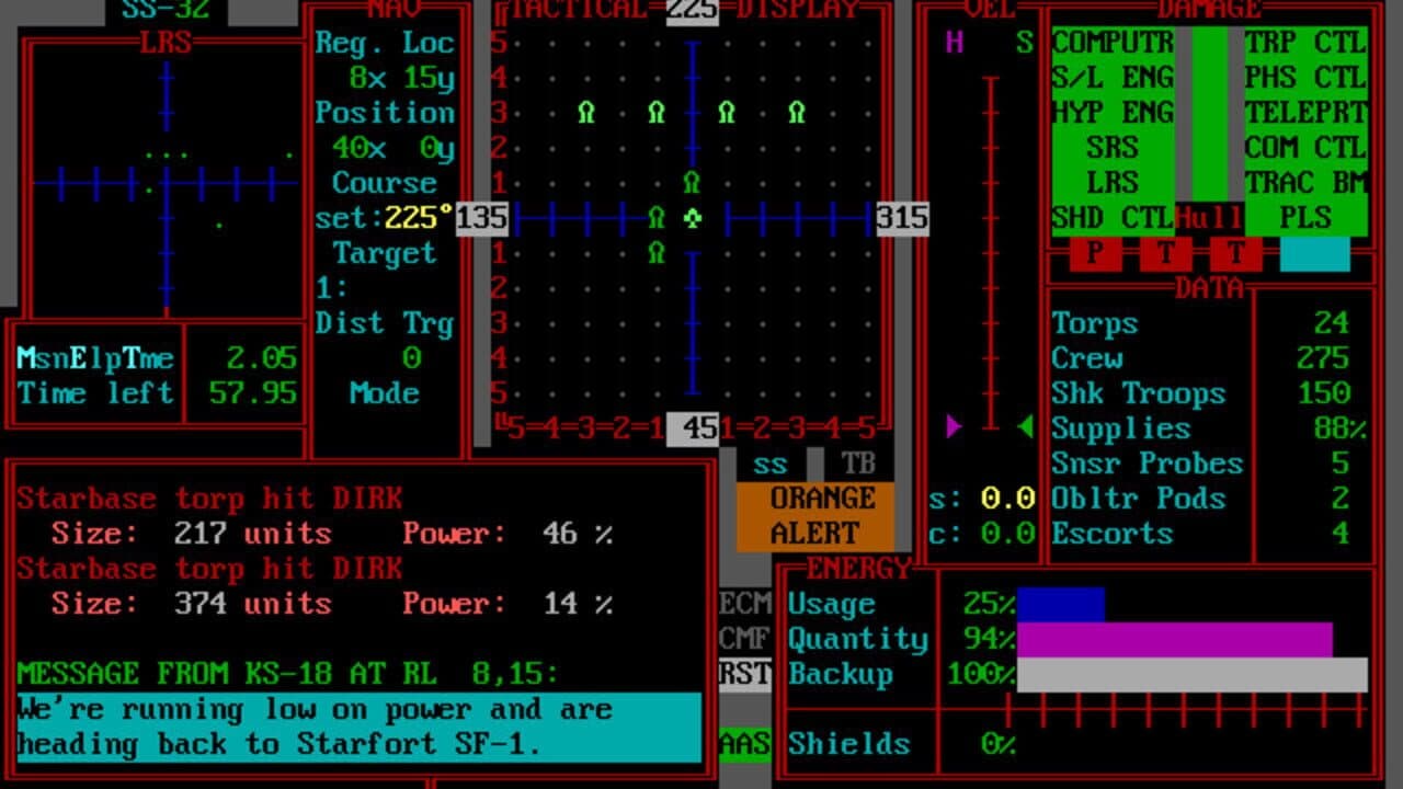 Star Fleet II: Krellan Commander screenshot 1