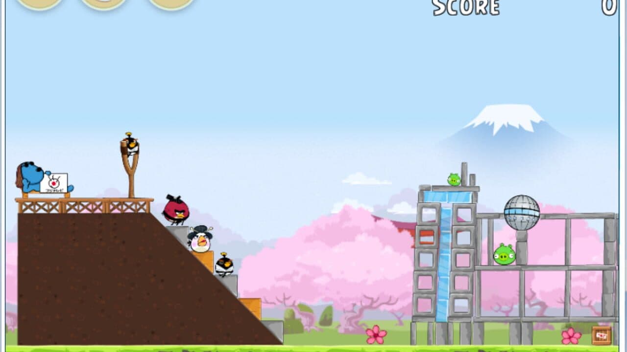 Angry Birds Fuji TV screenshot 1