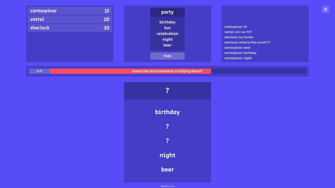 Parlor screenshot 1
