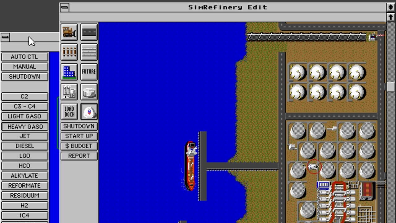 SimRefinery screenshot 1