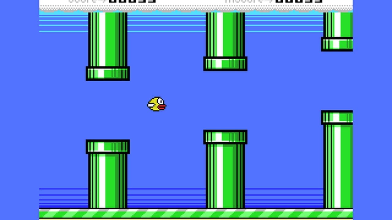 Flappybird for MSX screenshot 1