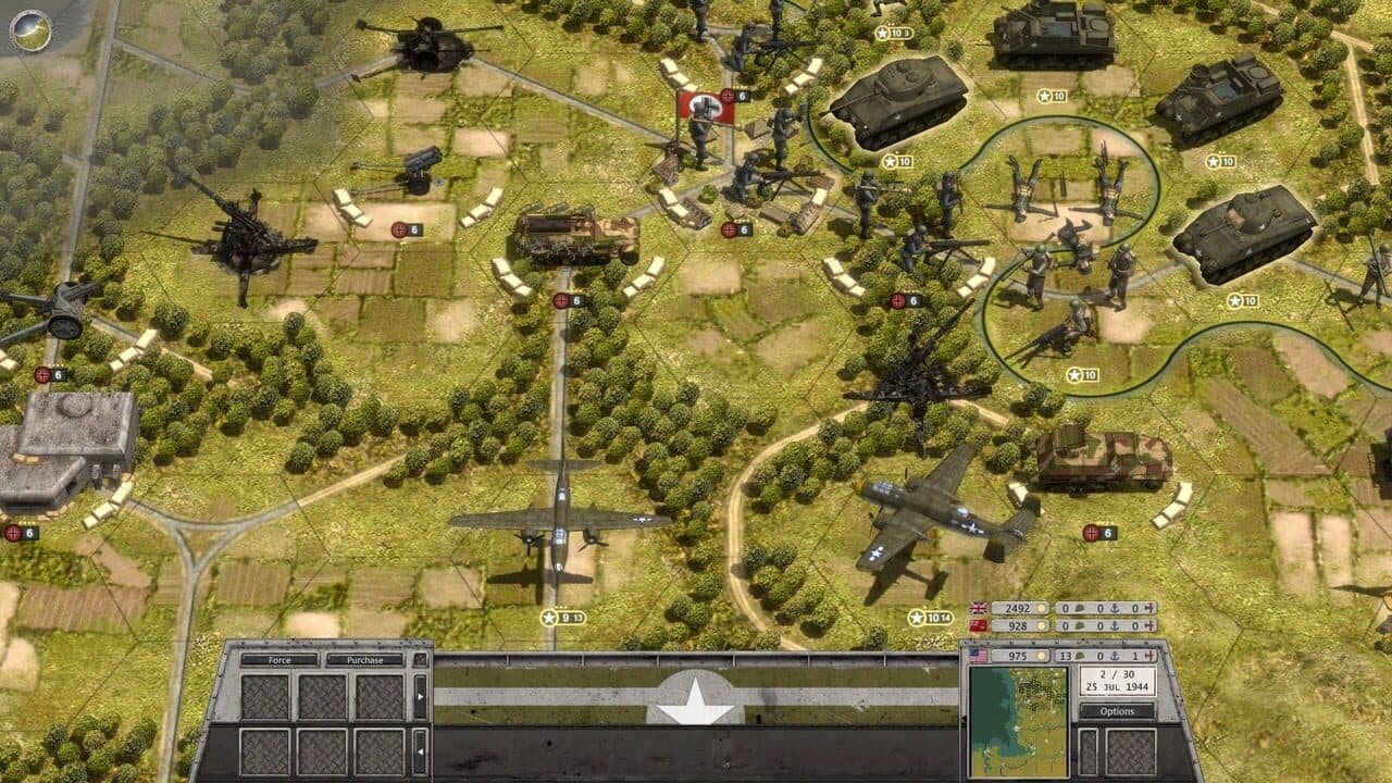Order of Battle: World War II - Order of Battle: Allies Victorious screenshot 1