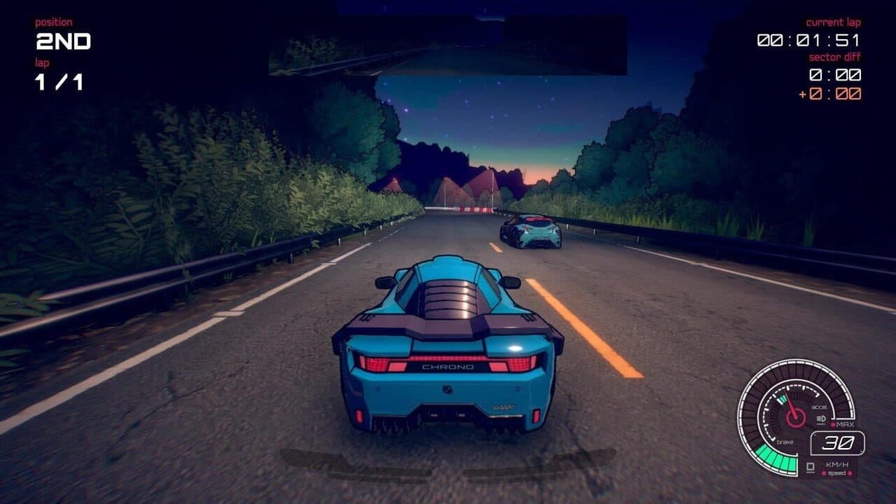 Inertial Drift: Twilight Rivals Edition screenshot 1