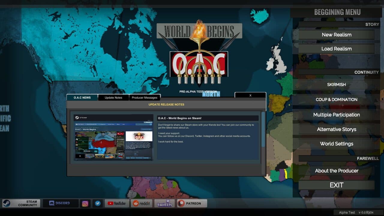 O.A.C: World Begins screenshot 1