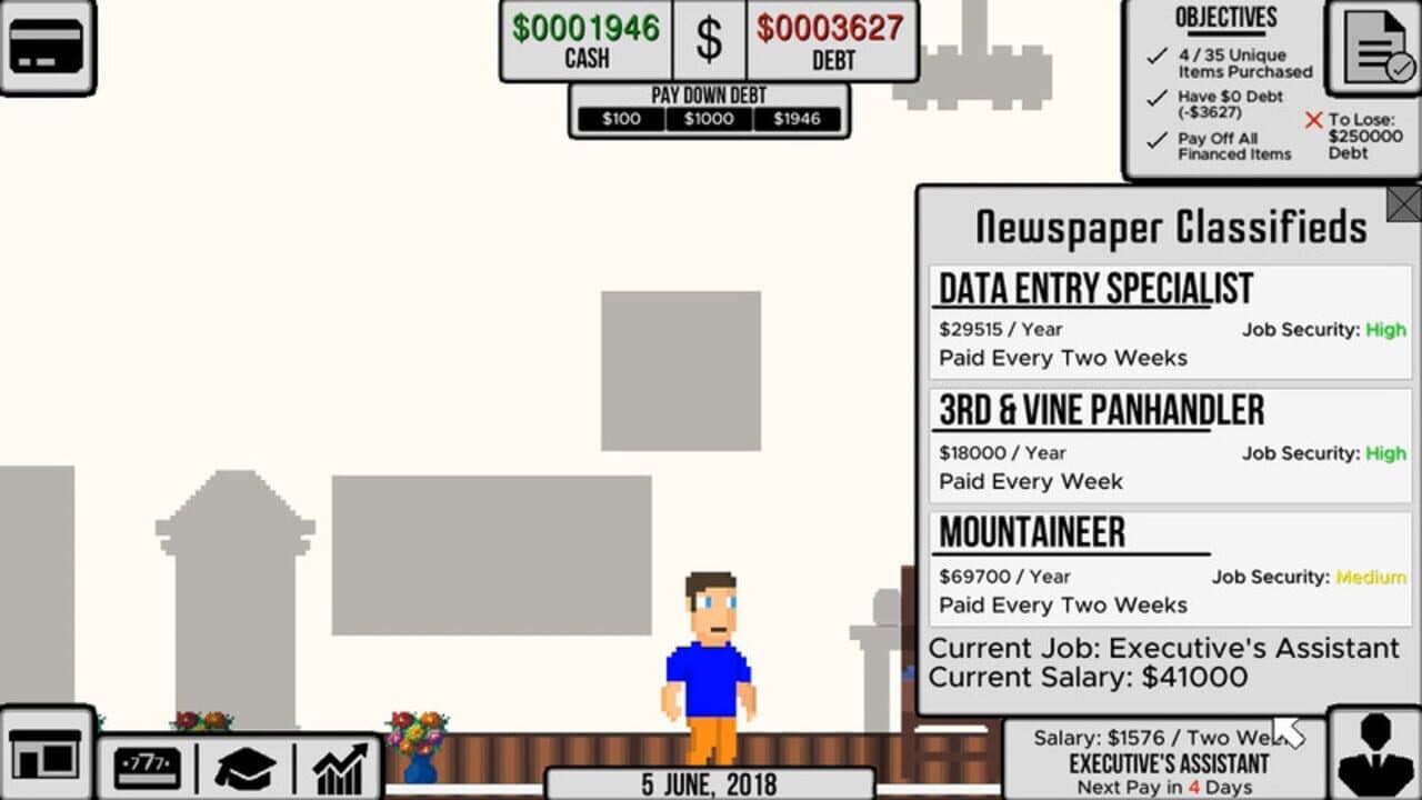 Life & Debt: A Real Life Simulator thumbnail 3