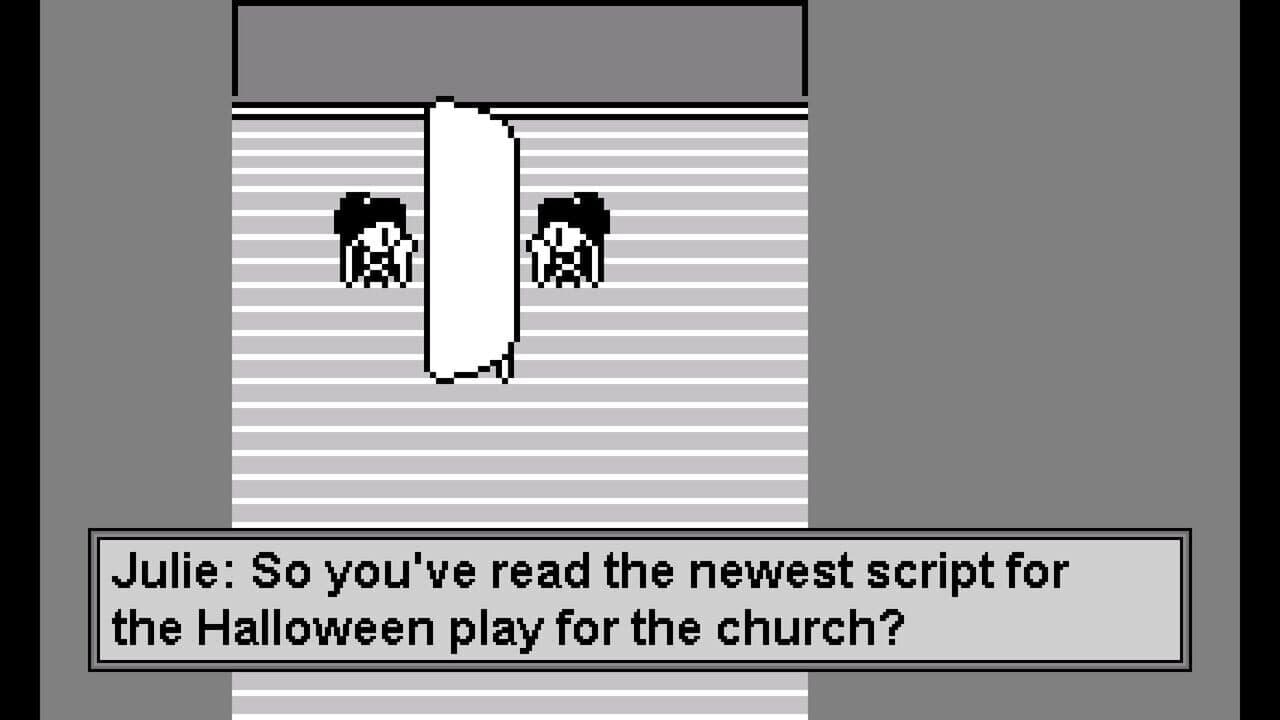 Welcome to Erin's Story in the World of Our Church and Halloween: Visual Novel screenshot 1