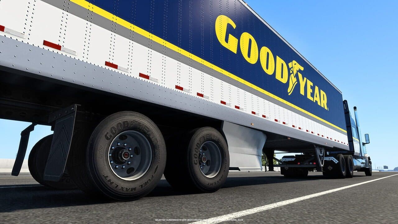 American Truck Simulator: Goodyear Tires Pack screenshot 1