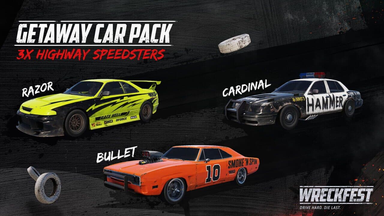 Wreckfest: Getaway Car Pack thumbnail 6