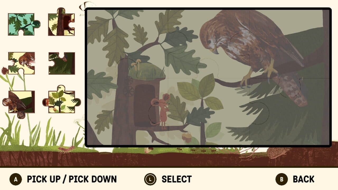 Little Mouse's Encyclopedia: Forest Puzzle screenshot 1
