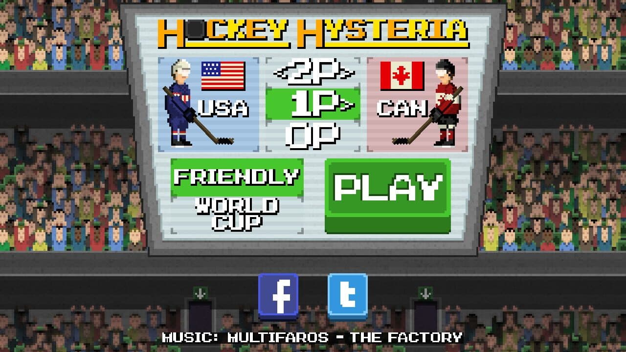 Hockey Hysteria screenshot 1