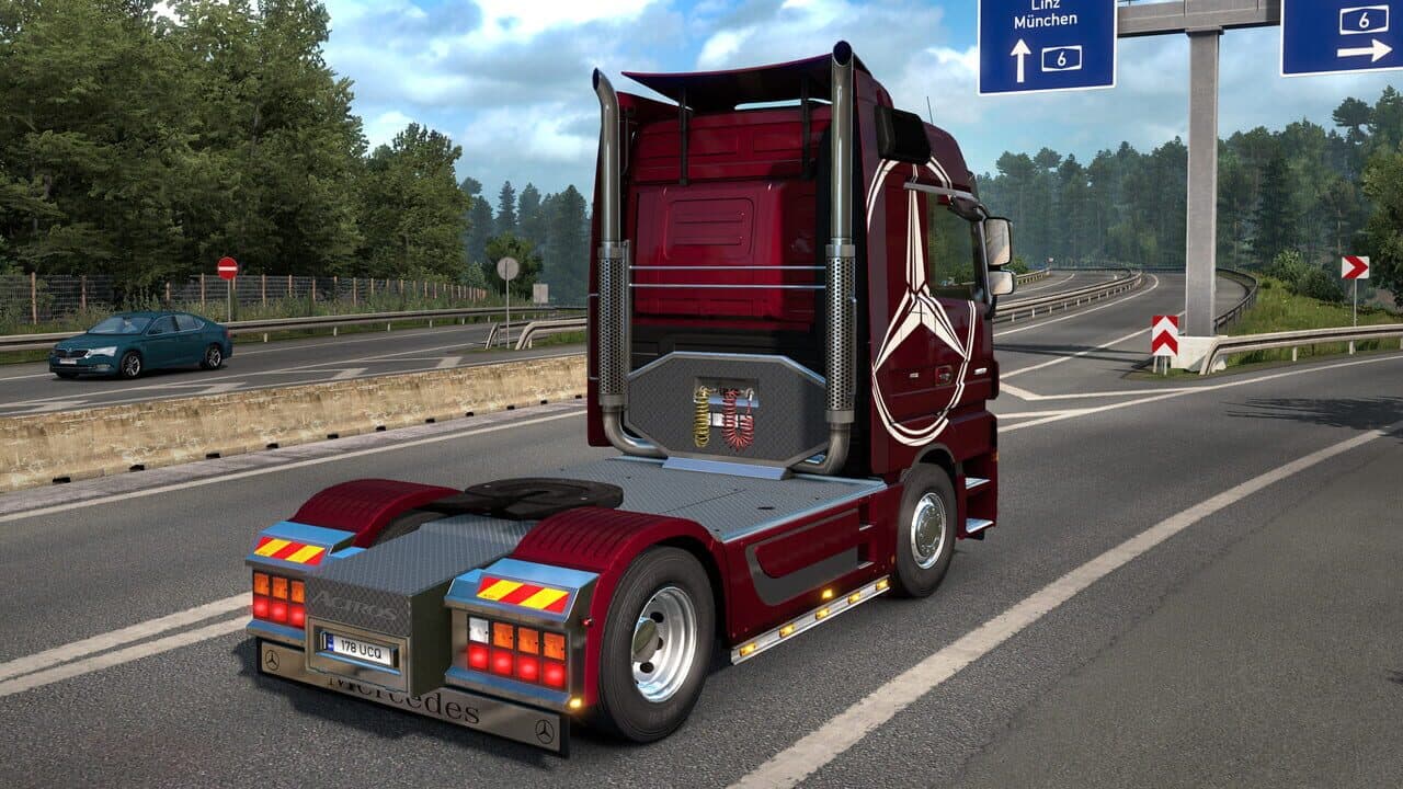 Euro Truck Simulator 2: Actros Tuning Pack thumbnail 5
