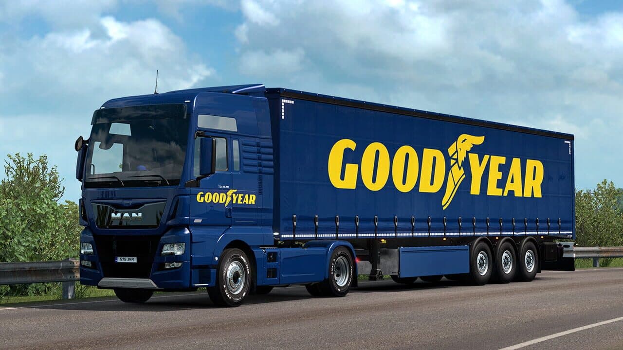 Euro Truck Simulator 2: Goodyear Tyres Pack screenshot 1