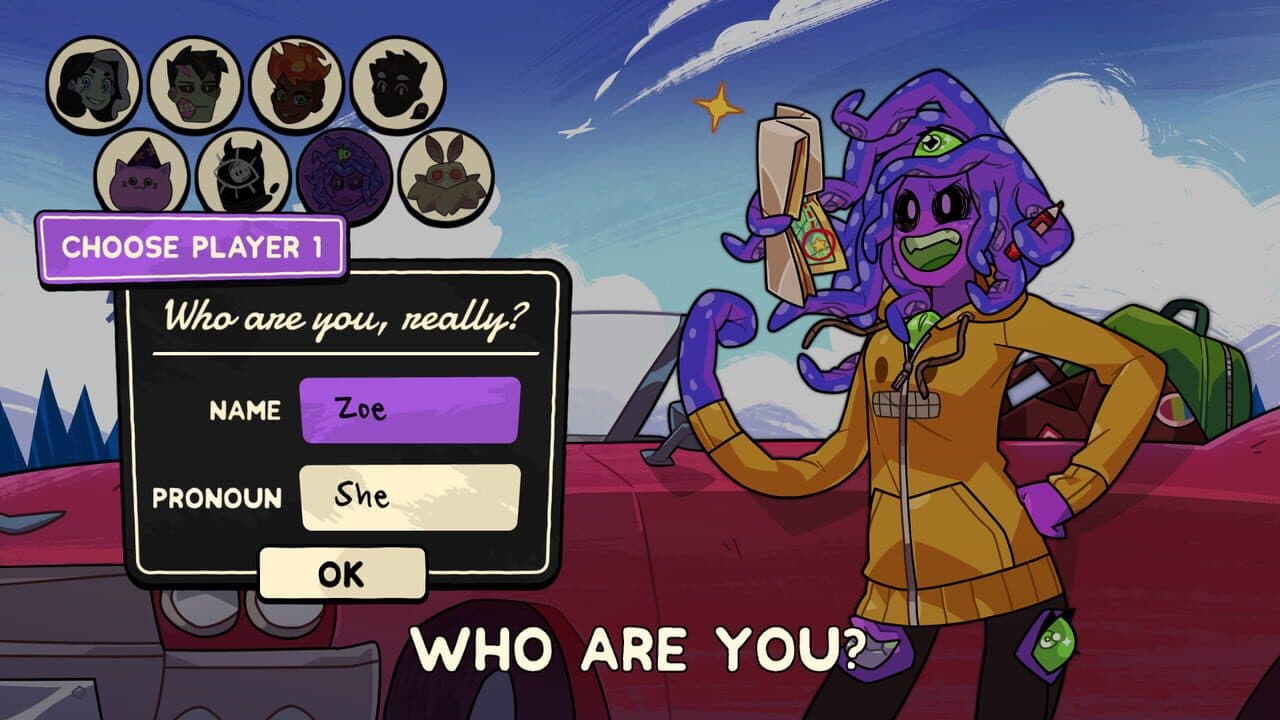 Monster Prom 3: Monster Roadtrip - Playable Character Zoe thumbnail 2