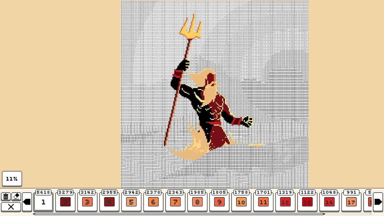 Coloring Pixels: Mythology Pack thumbnail 5