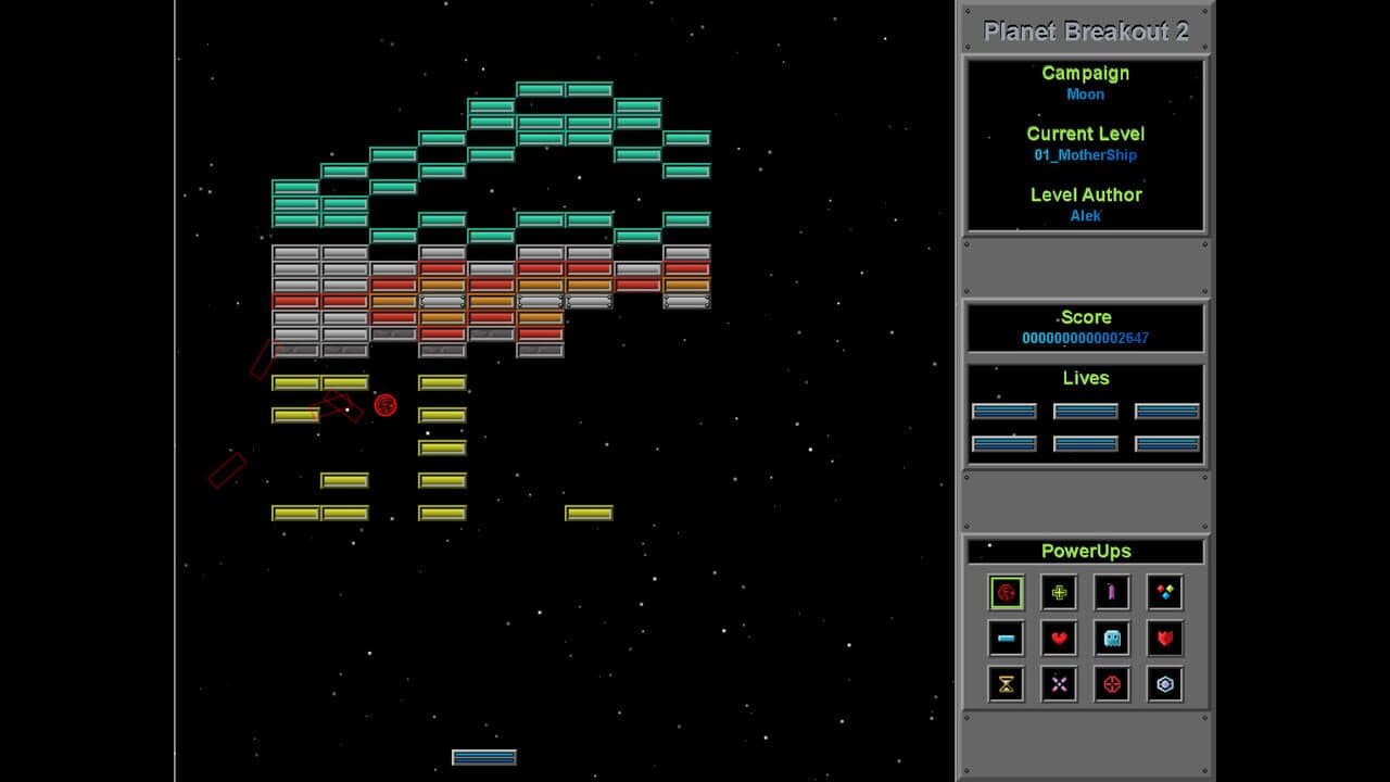 Planet Breakout 2 screenshot 1