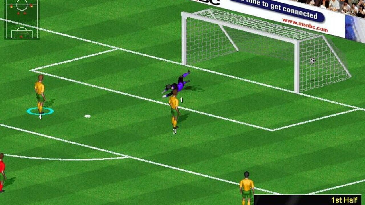Microsoft Soccer screenshot 1